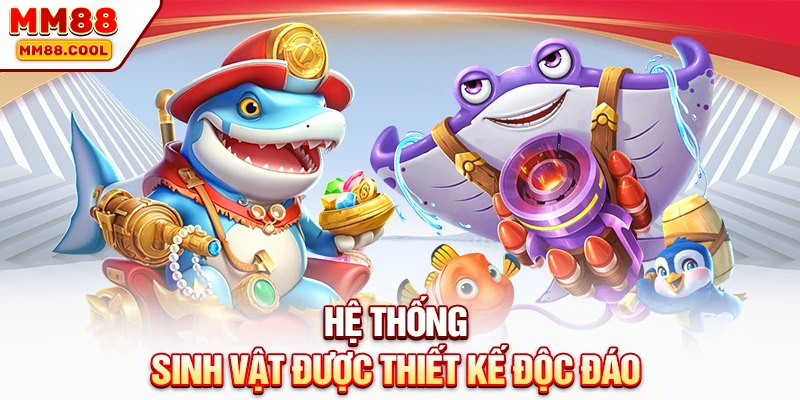 Hệ thống sinh vật được thiết kế độc đáo