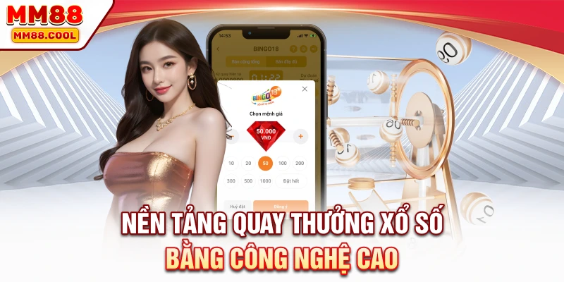 Nền tảng quay thưởng xổ số bằng công nghệ cao