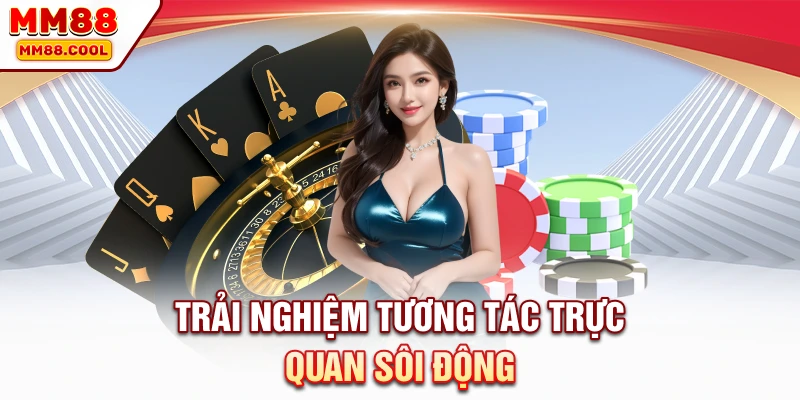 Trải nghiệm tương tác trực quan sôi động